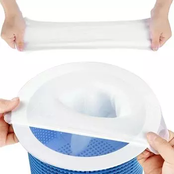 5/10 упаковок носков для скиммеров для бассейна, экономия средств для дома, нейлоновая сетка, дизайн для фильтров, корзин, скиммеров, аксессуары для бассейнов