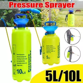5/10л садовый опрыскиватель под давлением, распылитель сжатого воздуха, ручной распылитель для полива, ручной ремень для орошения растений 5L