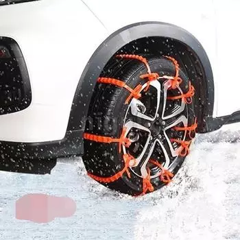 5/10Pcs Anti Skid Snow Chains Car Winter Tire Wheels Chain Winter Outdoor Snow Tire Emergency Anti-Skid Auto Accessories