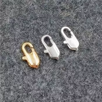 5*12 мм 10 шт. для браслета «сделай сам», ожерелья, цепи для мобильного телефона, прыгающие кольца, принадлежности, застежка-лобстер, изготовление ювелирных изделий, материал ручной работы 10PCS/Pack 5x12mm