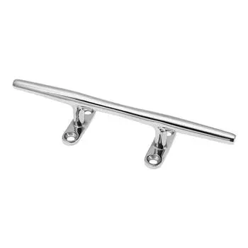 5-12 нержавеющая морская швартовная уточка с открытым основанием, прочная, с зеркальной отделкой, для яхтенного каната, с открытым основанием, швартовная уточка для лодки