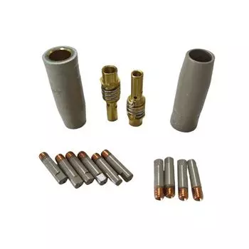 5/14 шт. защитный рукав для сварки наконечники сопла 15Ak покрытие защита сопла защитный сварочный инструмент 5pcs B