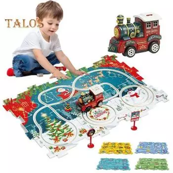 5/15/25 шт./компл. головоломка, игрушечный трек-автомобиль, мультяшный динозавр, океан, космос, земля, тема, дети, обучающая головоломка, трек-автомобиль, настольная игра, подарок для малышей, мальчиков и девочек 25 pcs жёлтый