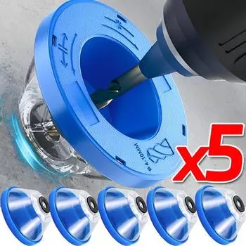 5/1 шт. пылезащитный чехол ударная дрель пылезащитный домашний электрический сверло пылезащитное соединение пылесборник пылезащитный инструмент аксессуары