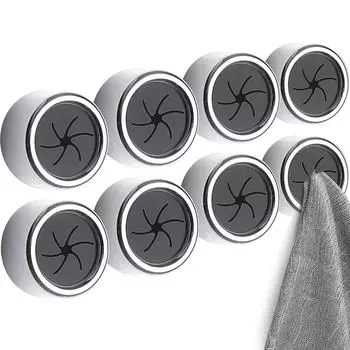 5/1 шт. самоклеящиеся держатели для полотенец настенные органайзеры для ванной комнаты крючки для полотенец стойка для хранения кухонные тряпки зажимы для полотенец