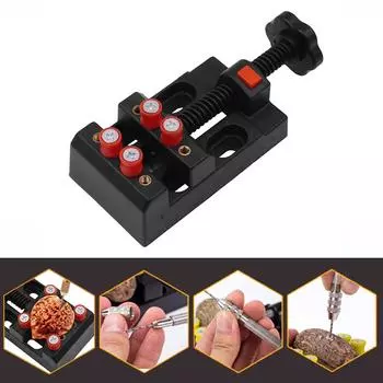 5-1 шт., зажим для резьбы по дереву из орехового дерева, ручной инструмент для фиксации моделей ювелирных изделий, канцелярских принадлежностей и небольших предметов с диапазоном зажима