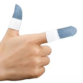 5/20 пар перчаток для мобильных игр, антипотные, бесшовные, для большого пальца, дышащие, для сенсорного экрана, для геймеров розовый