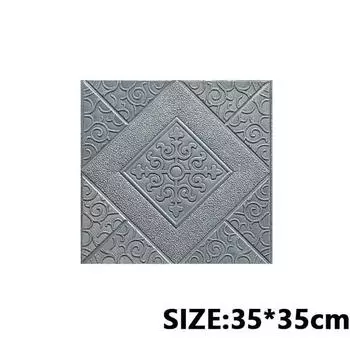 5-20 шт. 35*35 см потолочные обои 3D кирпичные водонепроницаемые настенные наклейки пенопластовые обои самоклеящиеся домашний декор 1pcs 35cmX35cm