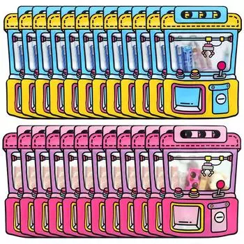 5/20 шт. подарочные пакеты с мультяшными конфетами, портативные пакеты для упаковки закусок, самозапечатывающиеся пластиковые пакеты, сувениры на день рождения для детей, свадьбы 5Pcs синий