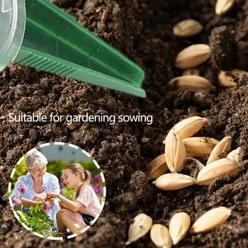 5-20 шт. Сеялка для семян садовых растений, многофункциональный садовый дозатор семян, инструменты, адаптирующиеся к разным размерам семян