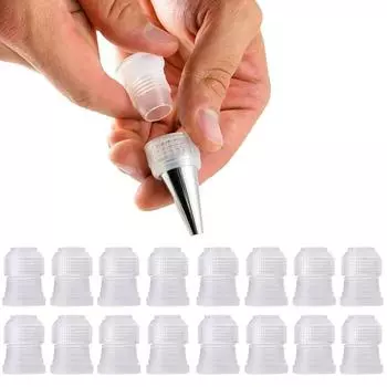 5-20 шт. Соединительный адаптер для глазури, насадка для кондитерских изделий, мешок для украшения торта, цветок, инструмент для украшения кондитерских изделий, адаптер для насадки небольшого размера