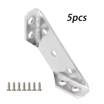 5-20 шт. Угловые кронштейны из нержавеющей стали, универсальные треугольные угловые скобы с винтом, деревянная мебель, усиление, угловая полка
