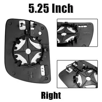 5,25-дюймовое стекло зеркала заднего вида с подогревом для Ford Explorer 2011-2019, правое и левое заднее стекло зеркала, автомобильные аксессуары