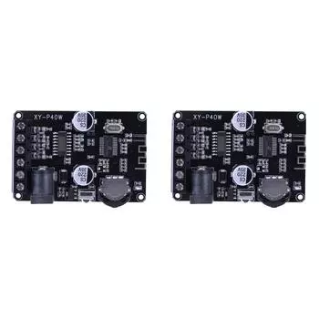 5# 30/40 Вт DC 12/24 В Bluetooth-совместимый приемник XY-P40W Цифровая усилительная плата