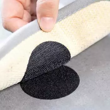 5/30 пар прочных самоклеящихся застежек из нейлона с крючками и точками, наклейки, клейкая лента для простыней, диванов, ковриков, противоскользящих ковриков 60 мм