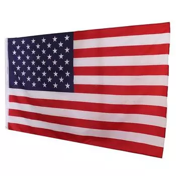 5*3 фута американский флаг люверсы США полиэстер флаг украшение двора 90*150 см 90*150cm