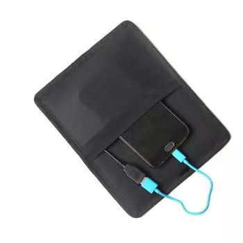 5.3W 6V Солнечная панель Монокристаллическая кремниевая солнечная батарея с USB Poat DIY Водонепроницаемый кемпинг чёрный