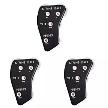 5# 4-колесный бейсбольный судья-кликер, нескользящий счетчик для софтбола для спорта на открытом воздухе