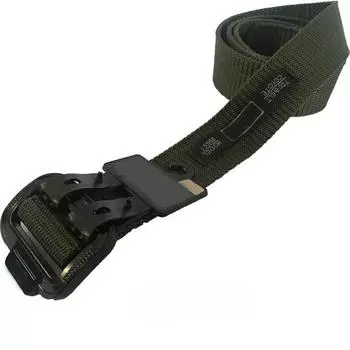 5.56-TacticsPPBelt Утолщенная внутренняя ткань из нейлоновой парусины Drop RescueTDUТканая внутренняя часть 100-135CM хаки