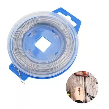 5 5 5 5 5 5 5 Проволока безопасности из нержавеющей стали с замком Проволока безопасности из нержавеющей стали, рулон 50 футов, отожженная, для авиации и космонавтики CHINA