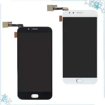 5,5 черный/белый ЖК-дисплей для UMIDIGI S с дигитайзером сенсорного экрана, запасные части для телефона в сборе для UMI S белый