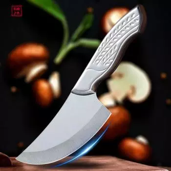 5,5-дюймовый обвалочный нож Нож шеф-повара из нержавеющей стали Кухонный нож Кливер Нож мясника boning knife