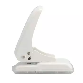 5,5 мм дырокол с одним отверстием, круглый дырокол для бумаги, кожаный пластиковый чехол для открытки с отрывными листами белый