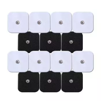 5*5 см электродные подушечки Tens Machine многоразовые EMS акупунктурные массажеры для тела аксессуары клейкая накладка