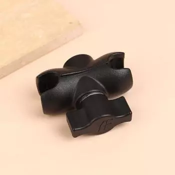 5,5 см алюминиевый сплав двойной гнездовой рычаг шаровая головка держатель зажим для удлинителя камеры велосипеда мотоцикла чёрный