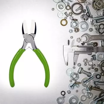 5,5 ювелирные плоскогубцы практичные плоскогубцы из высокоуглеродистой стали с крышкой нейлоновые плоскогубцы для выпрямления проволоки DIY ювелирные изделия Mak