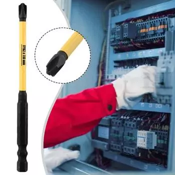 5.5mm Screwdriver Bit 6.35mm Shank For Electric Drills 65mm