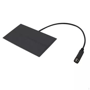 5.5V 1.65W Солнечная панель зарядное устройство USB порт использовать камеру для путешествий для езды на велосипеде на открытом воздухе водонепроницаемый высокой мощности