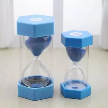 5-60 минут Синие песочные часы Кухонный хронометр Детские игрушки Креативные песочные часы Зубная щетка Таймер Песочные часы Декор для гостиной