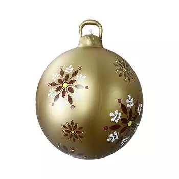 5# 60 см ПВХ рождественские надувные шары украшения большой рождественский шар для двора Po K