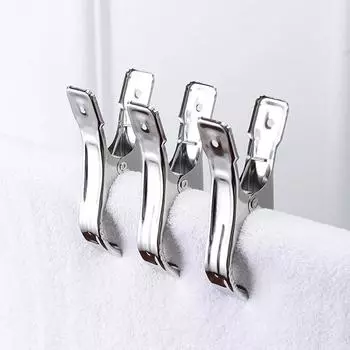 5/6/10/20 шт. зажимы из нержавеющей стали прищепка большой пляжный стул полотенце зажим зажим для одеяла ветрозащитный зажимы