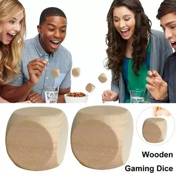 5/6/7/8 см деревянные игральные кости с закругленными углами шестигранные гигантские игральные кости своими руками расписанные вручную игровые кости прочный блок куб игровой ночной реквизит 5 cm