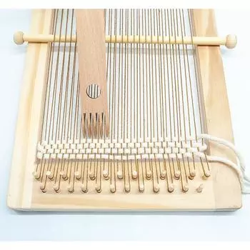 5/6/9 шт. деревянный ткацкий станок для плетения гобеленов, небольшие аксессуары, набор инструментов для ткацкого станка 6 коричневый древесины