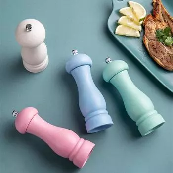 5/6-дюймовая мельница для соли и перца, мельница для специй из цельного дерева с прочной регулируемой керамической жерновами, кухонные принадлежности для приготовления пищи