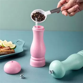 5/6-дюймовая мельница для соли и перца, мельница для специй из цельного дерева с прочной регулируемой керамической жерновами, кухонные принадлежности для приготовления пищи
