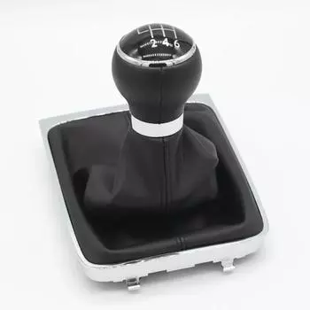 5/6 скоростей для VW PASSAT B6 2005-2012 ручная коробка передач ручка переключения передач чехол для багажника из искусственной кожи