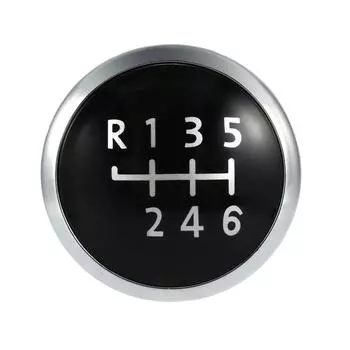 5/6 скоростей, ручка переключения передач, значок, эмблема, крышка, ручка, замена крышки для Multivan T5 Transporter 2003-2010 6 чёрный