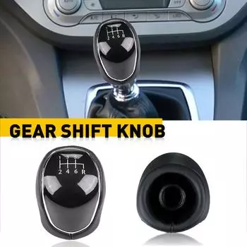 5/6 Speed Gear Shift Knob for FORD Mondeo IV ForMk4 S-MAX C-MAX Kuga Transit Connect Auto Accessories Dropshipping M8Y3