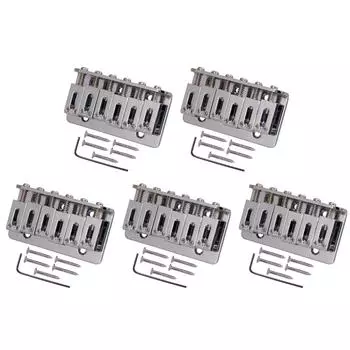 5# 6 струнная гитара бридж седло струнодержатель для электрогитары Fender Strat