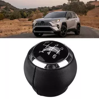 5/6-ступенчатая ручка переключения передач автомобиля, рычаг переключения передач, гандбол для Toyota, Yaris, Corolla, Rav4, аксессуары для интерьера