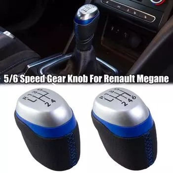 5 6-ступенчатая ручка переключения передач для Renault Megane MK4 BFB Kadjar Talisman 2015-2022 328654845R Аксессуары для замены салона автомобиля 5 Speed