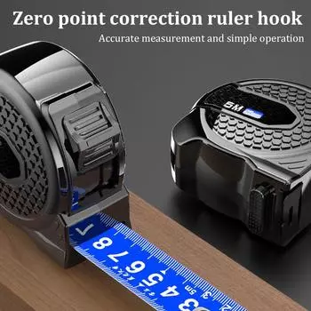 5/7.5/10M метрическая рулетка выдвижная самоблокирующаяся высокоточная рулетка выдвижная линейка для деревообработки измерительные инструменты