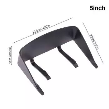 5/7-дюймовый солнцезащитный козырек для автомобильного GPS-навигатора, ЖК-монитора, универсальный чехол для автомобильного GPS-навигатора, шторка, принадлежности для салона автомобиля A2 5 inch