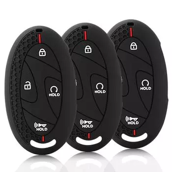 5/7 кнопок силиконовый чехол для автомобильного ключа чехол для Hyundai IONIQ 6 Grandeur GN7 Kona Ev 2023 lonic 6 Auto Smart Remote Key аксессуары чёрный