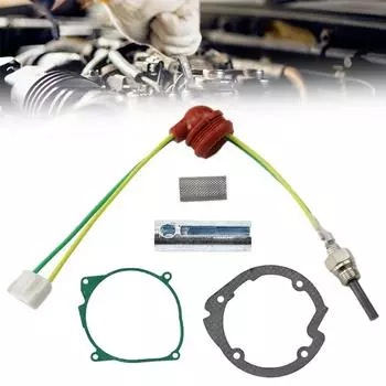 5/7 шт. прокладки для автомобильного воздушного обогревателя, фильтры + керамическая свеча накаливания 12 В для китайских обогревателей 2 кВт, 5 кВт, комплект для парковочного обогрева автомобиля I1U8