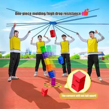 5/8/10 игр для командообразования 45432 игроков, командная координационная игра для мероприятий по командообразованию 5pcs зелёный